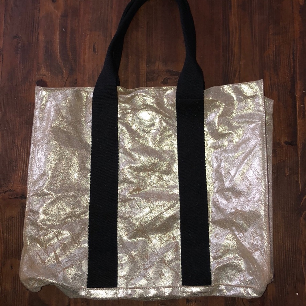 Gold Tote from Victoria’s Secret